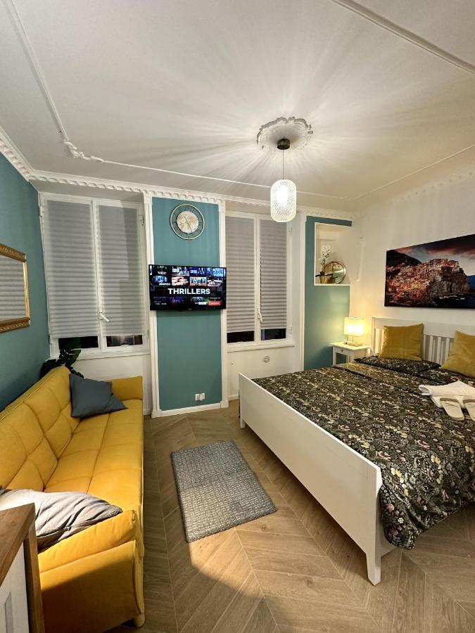 Aquarium Exclusive Loft - Private Parking Appartement Genua Buitenkant foto